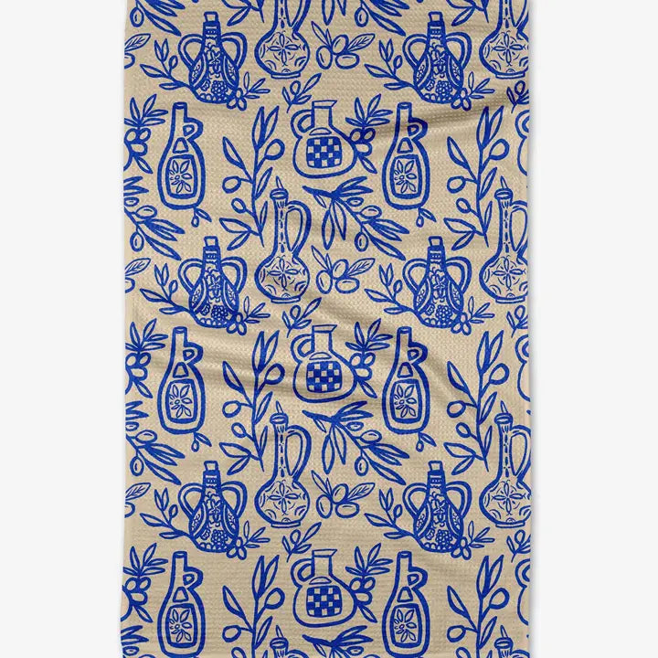 Geometry - Mediterranean Pour Tea Towel