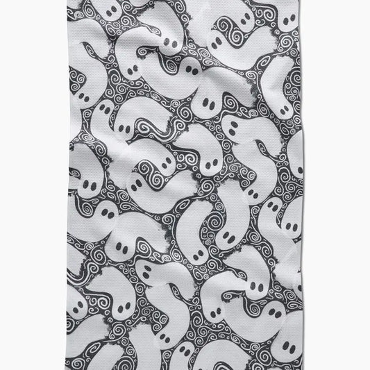 Geometry - Swirling Ghosts Tea Towel