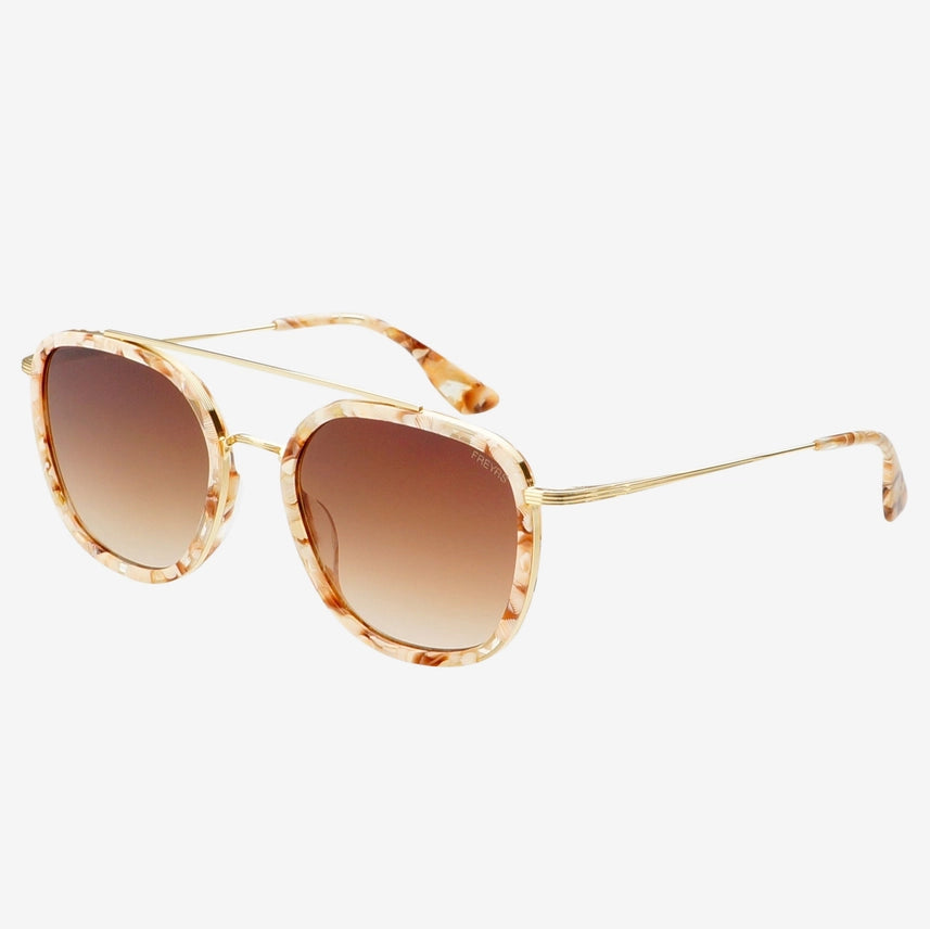FREYRS Weston Acetate Round Sunglasses