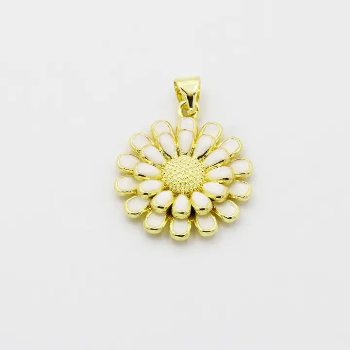 Daisy Flower Charm