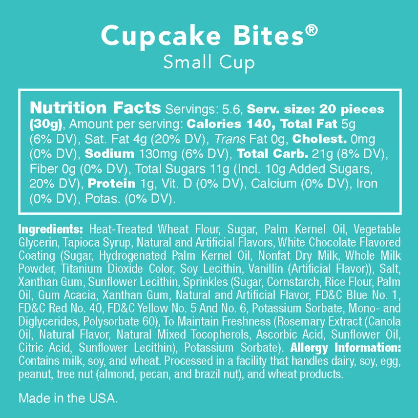 Candy Club Cupcake Bites