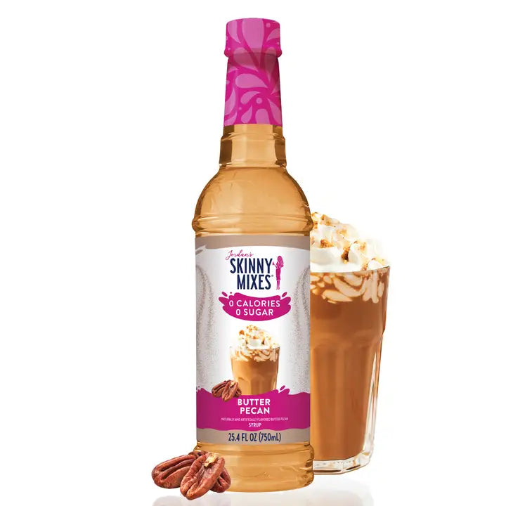 Jordan's Butter Pecan Sugar Free Skinny Syrup