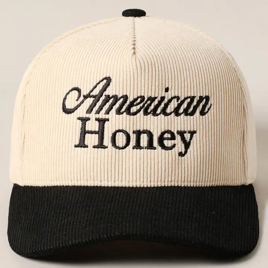 American Honey Corduroy Trucker Hat