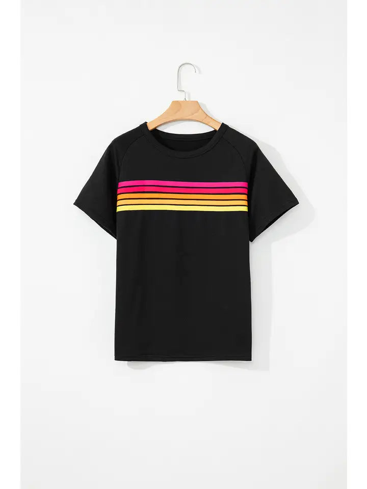Vivid Vibes Short Sleeve Top
