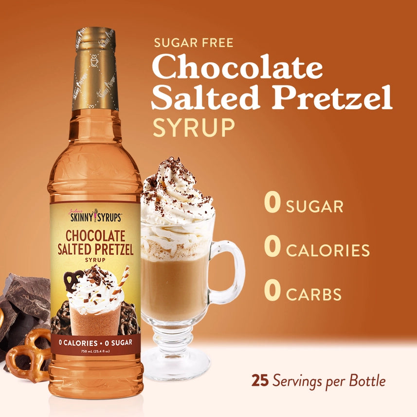 Jordan's Chocolate Salted Pretzel Skinny Syrup