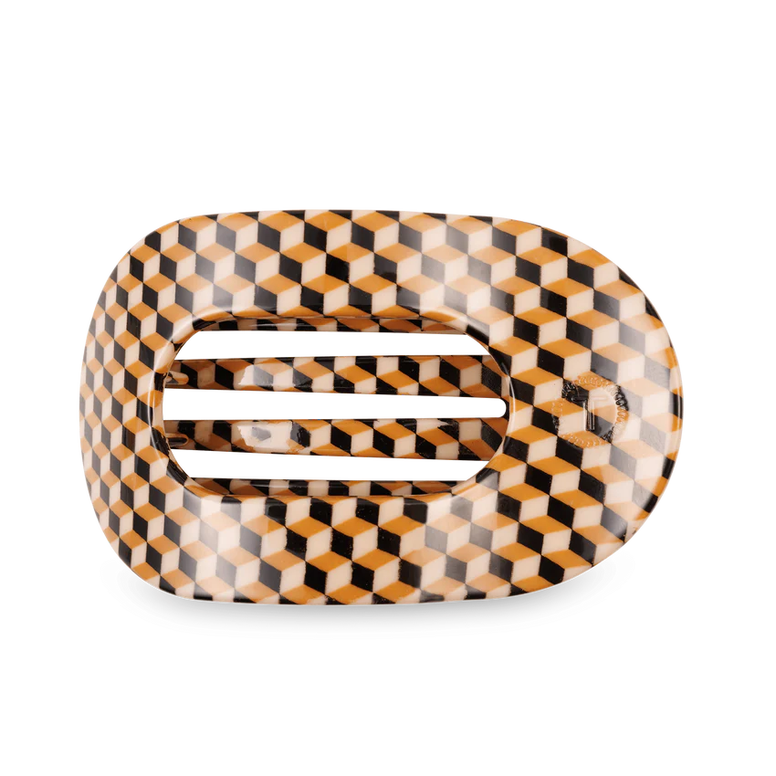 Teleties Large Flat Round Clip