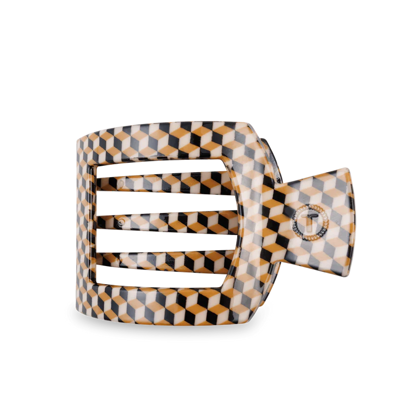 Teleties Large Flat Square Clip