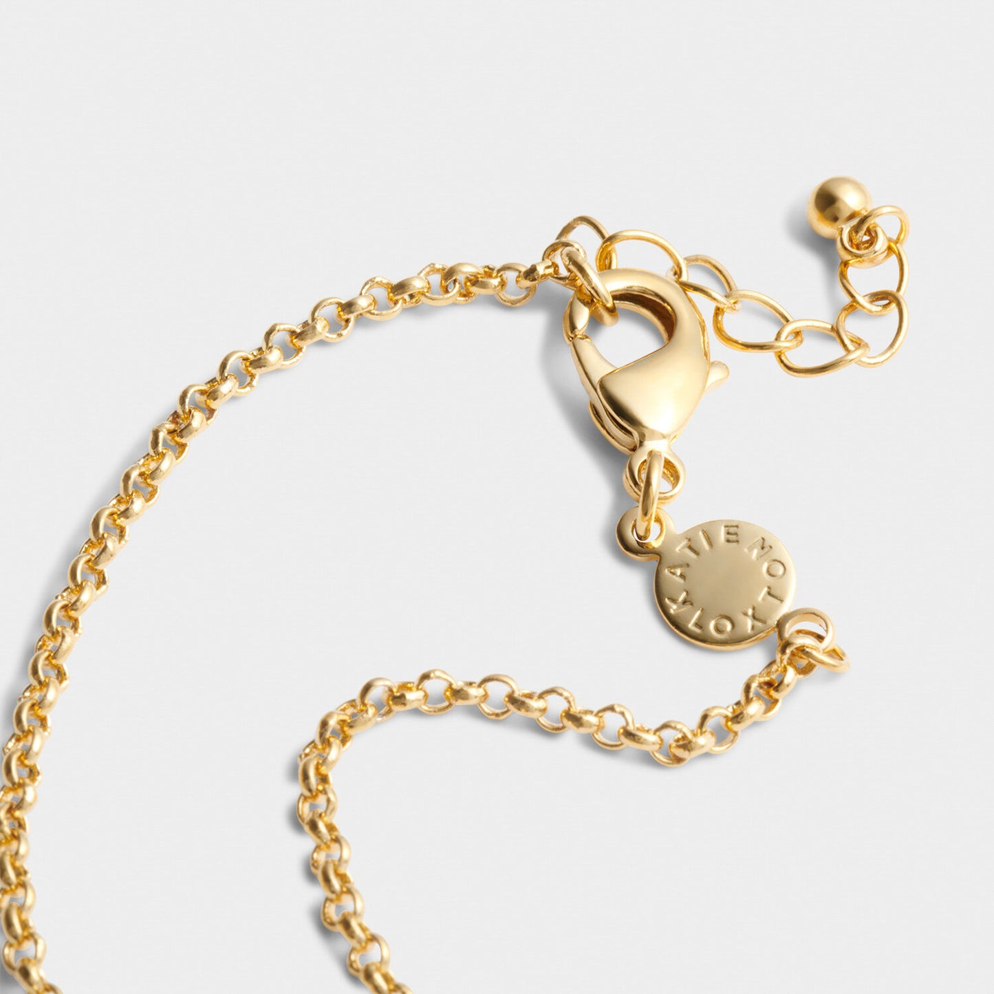 With Love Gold Signet Bracelet