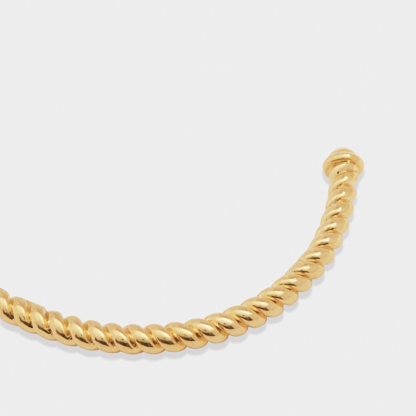 Celine Gold Rope Bangle
