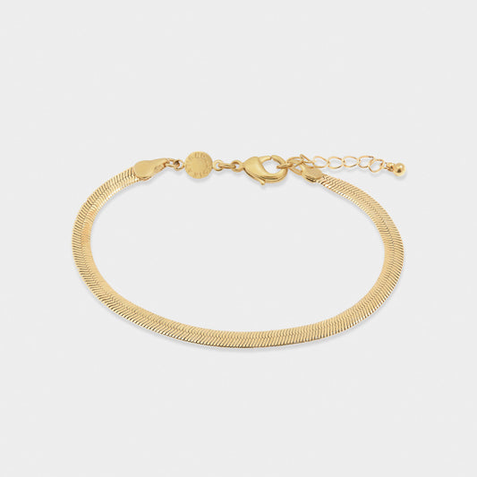 Ciana Gold Snake Chain Bracelet