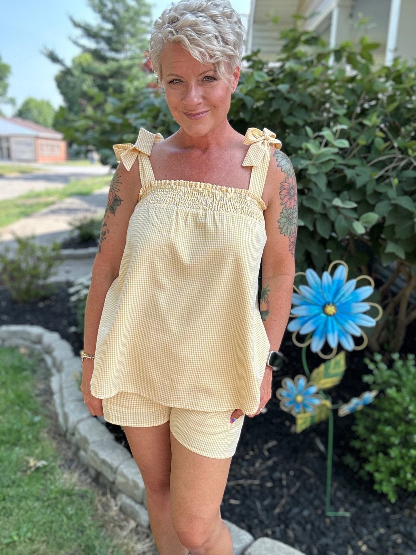 Sunshine Checkers Shorts