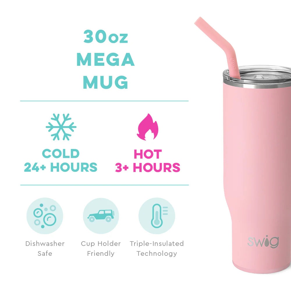 Swig Blush Mega Mug 30oz