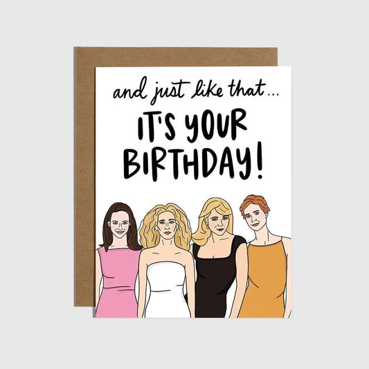 And Just Like That Birthday Card - Polished Boutique