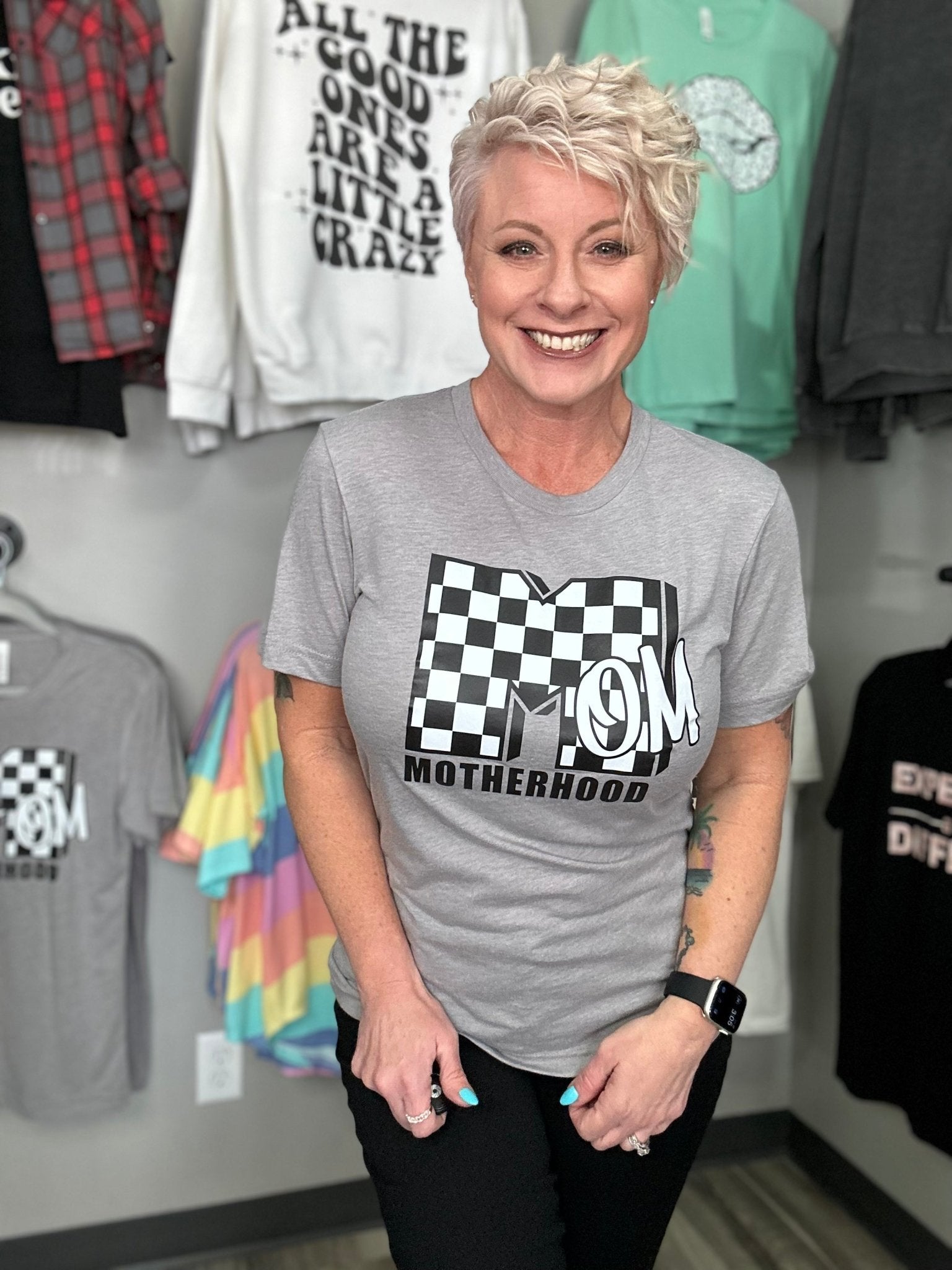 Motherhood MTV Tee - Lazy Daisy Boutique