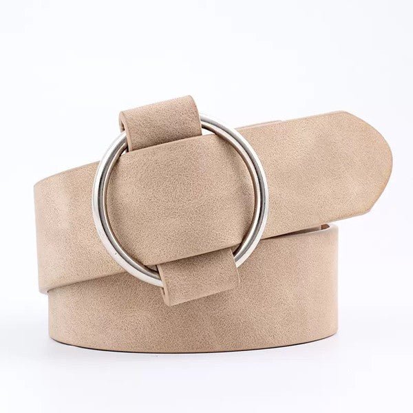 O Ring Buckle Belt - Polished Boutique