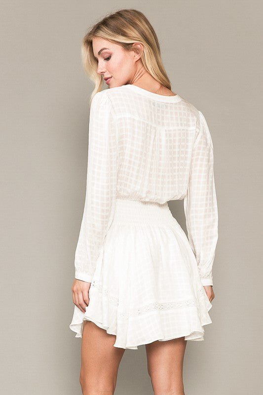Picture Perfect White Dress - Polished Boutique
