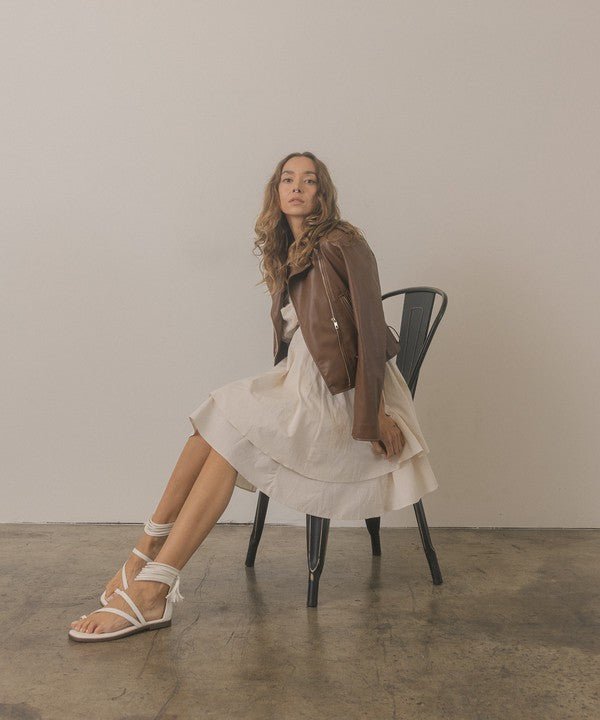 Strappy Ankle Wrap Sandal - Polished Boutique