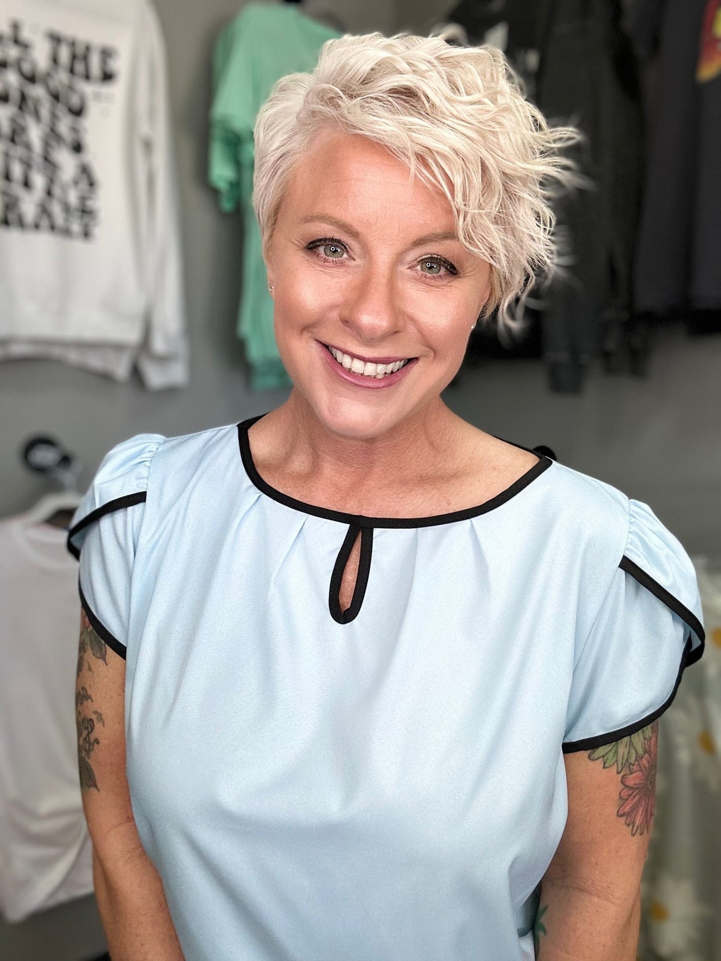 Sweet and Chic Top - Lazy Daisy Boutique