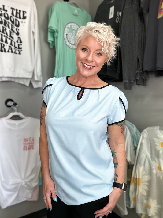 Sweet and Chic Top - Lazy Daisy Boutique