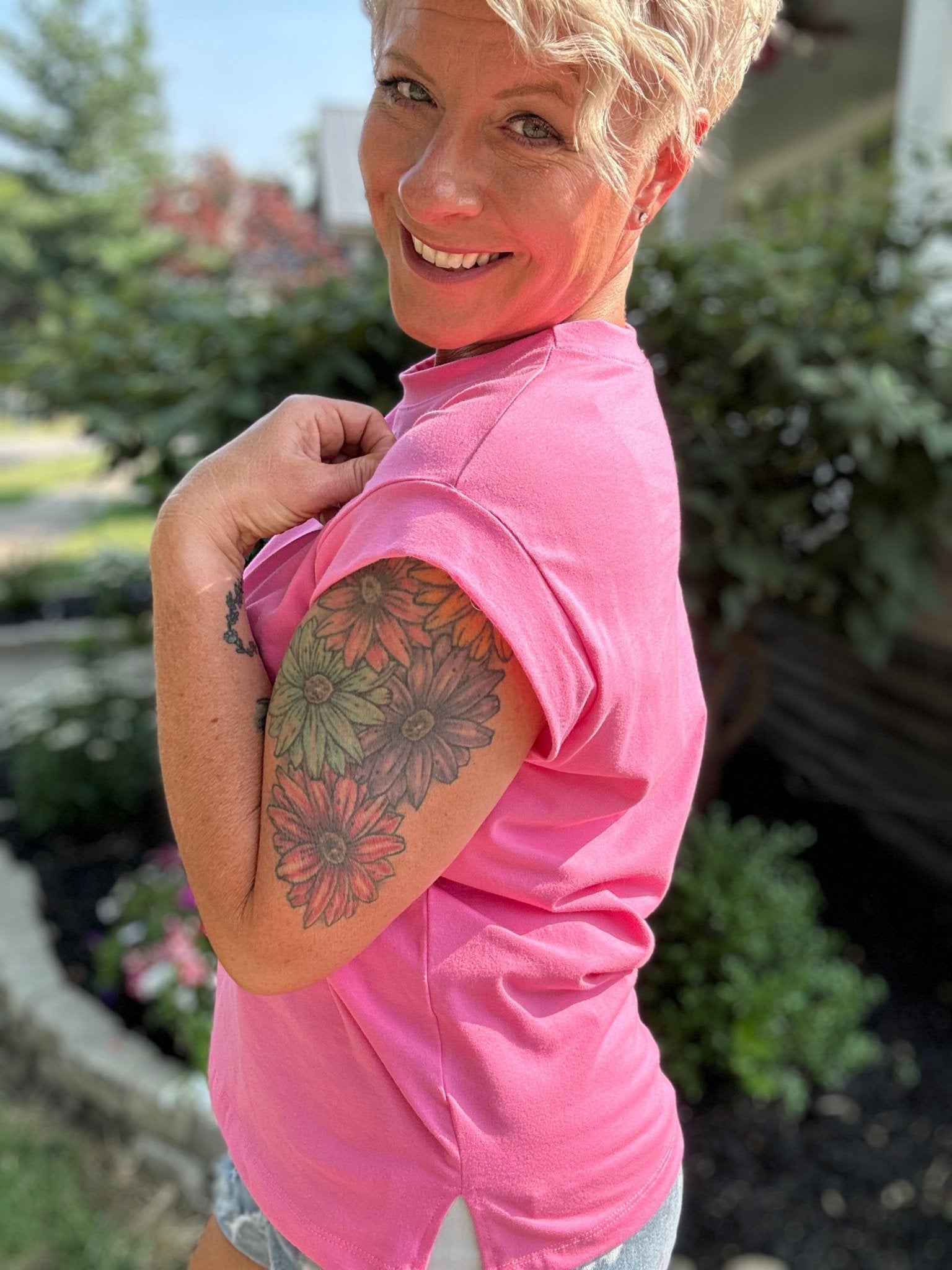 The Kira Short Sleeve Top - Polished Boutique