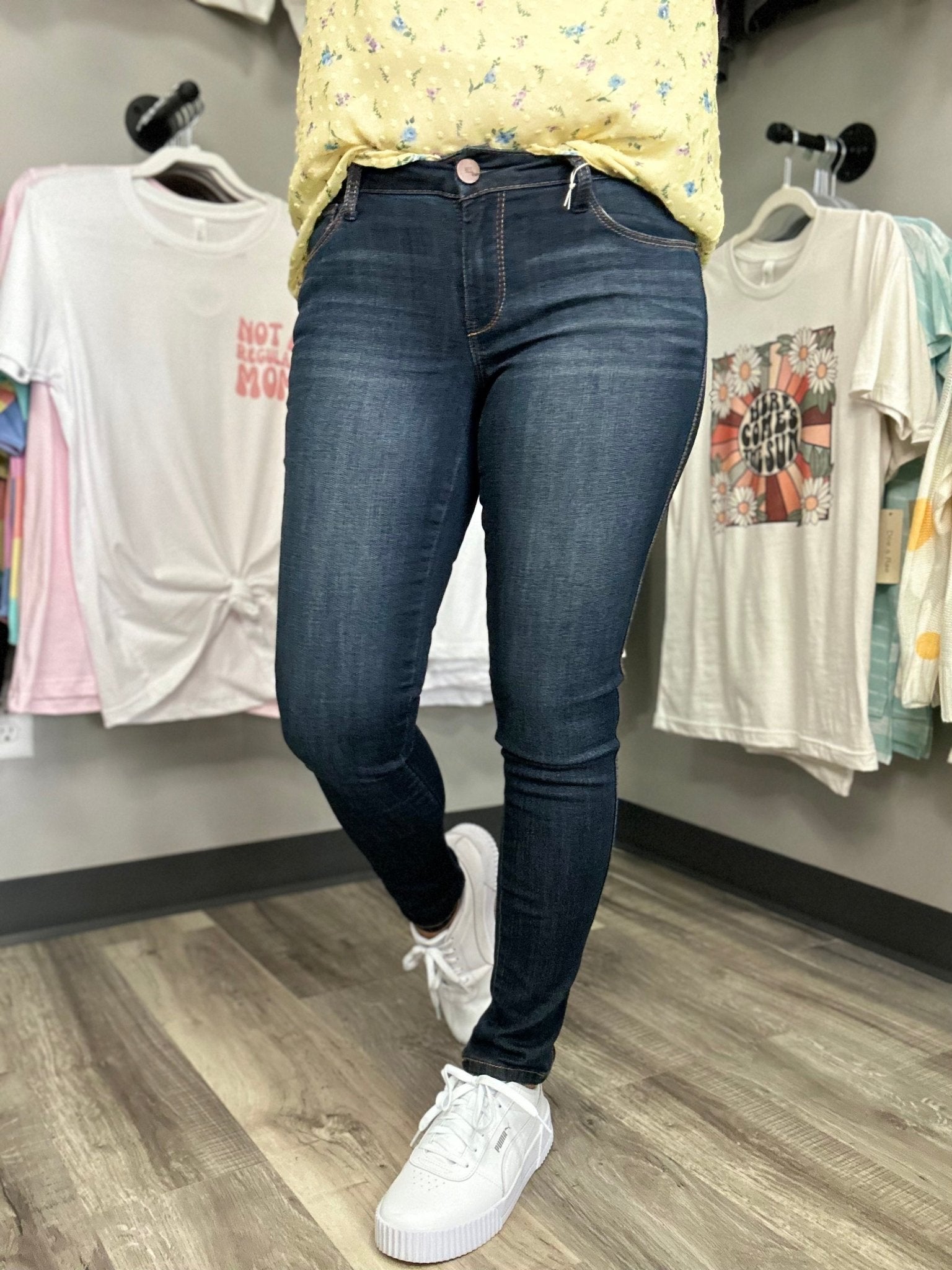 The Lennox Roll Cuff Jean - Polished Boutique