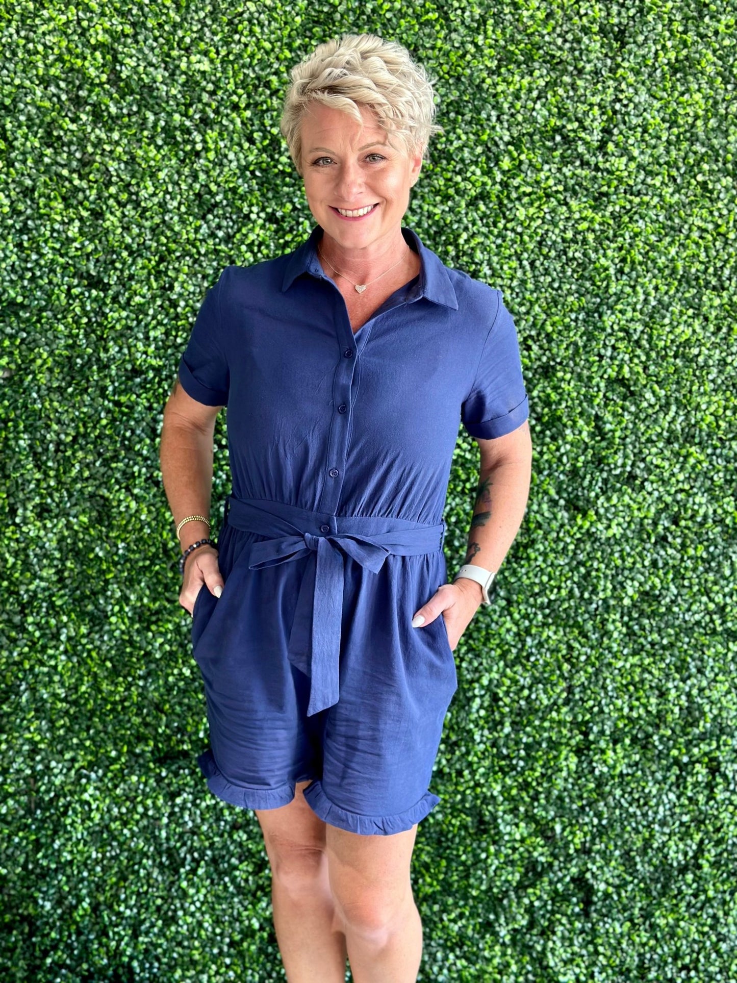 The Nautical Dreams Romper - Polished Boutique