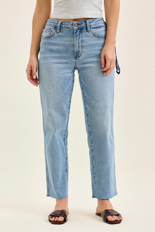 Judy Blue MR Ankle Straight