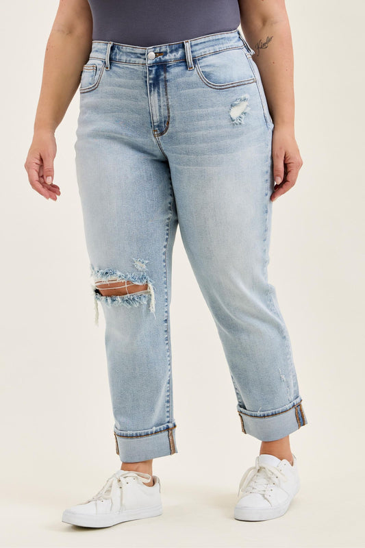 Judy Blue MR Boyfriend W/ Bandana Loop