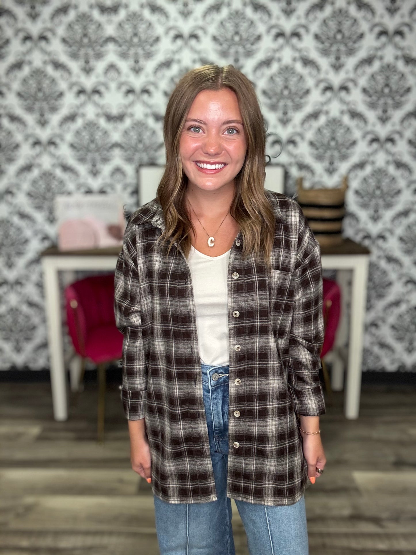 The Espresso Hearth Flannel
