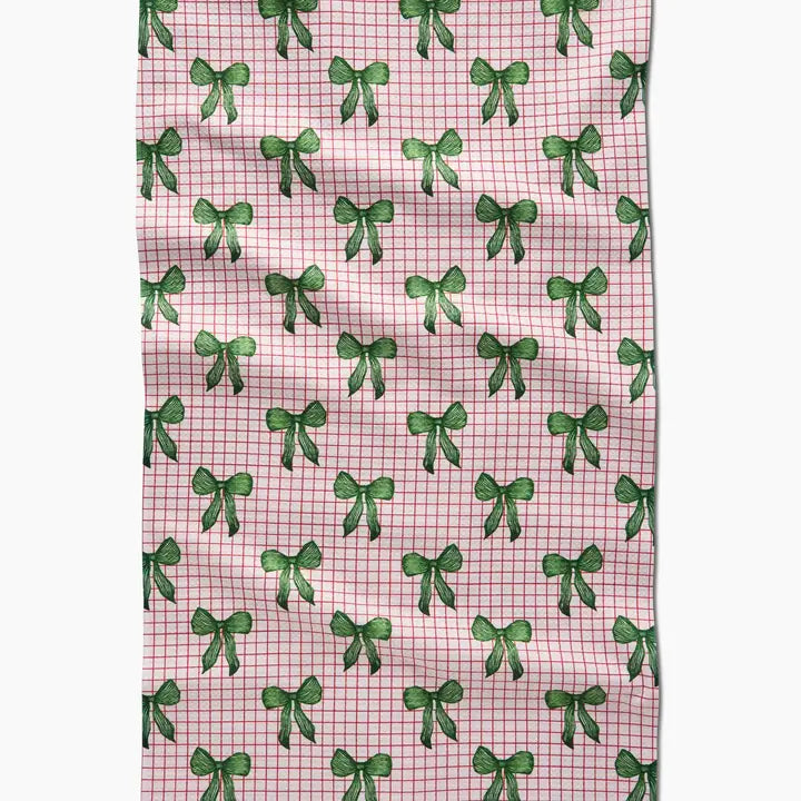 Geometry - Ribbon and Cheer Tea Towel