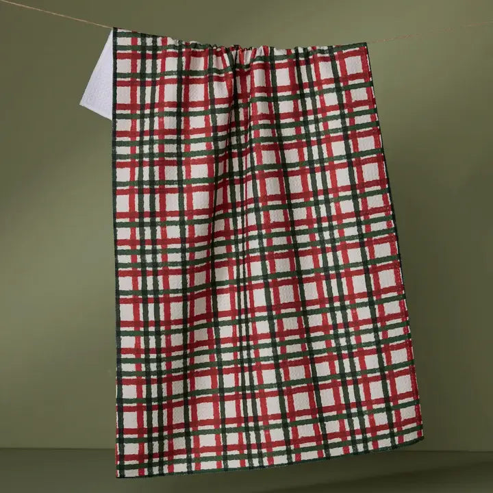 Geometry - Holiday Charm Tea Towel