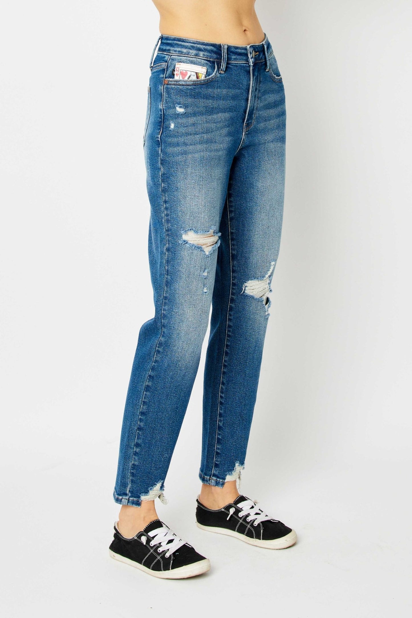 Judy Blue Queen of Hearts High Waist