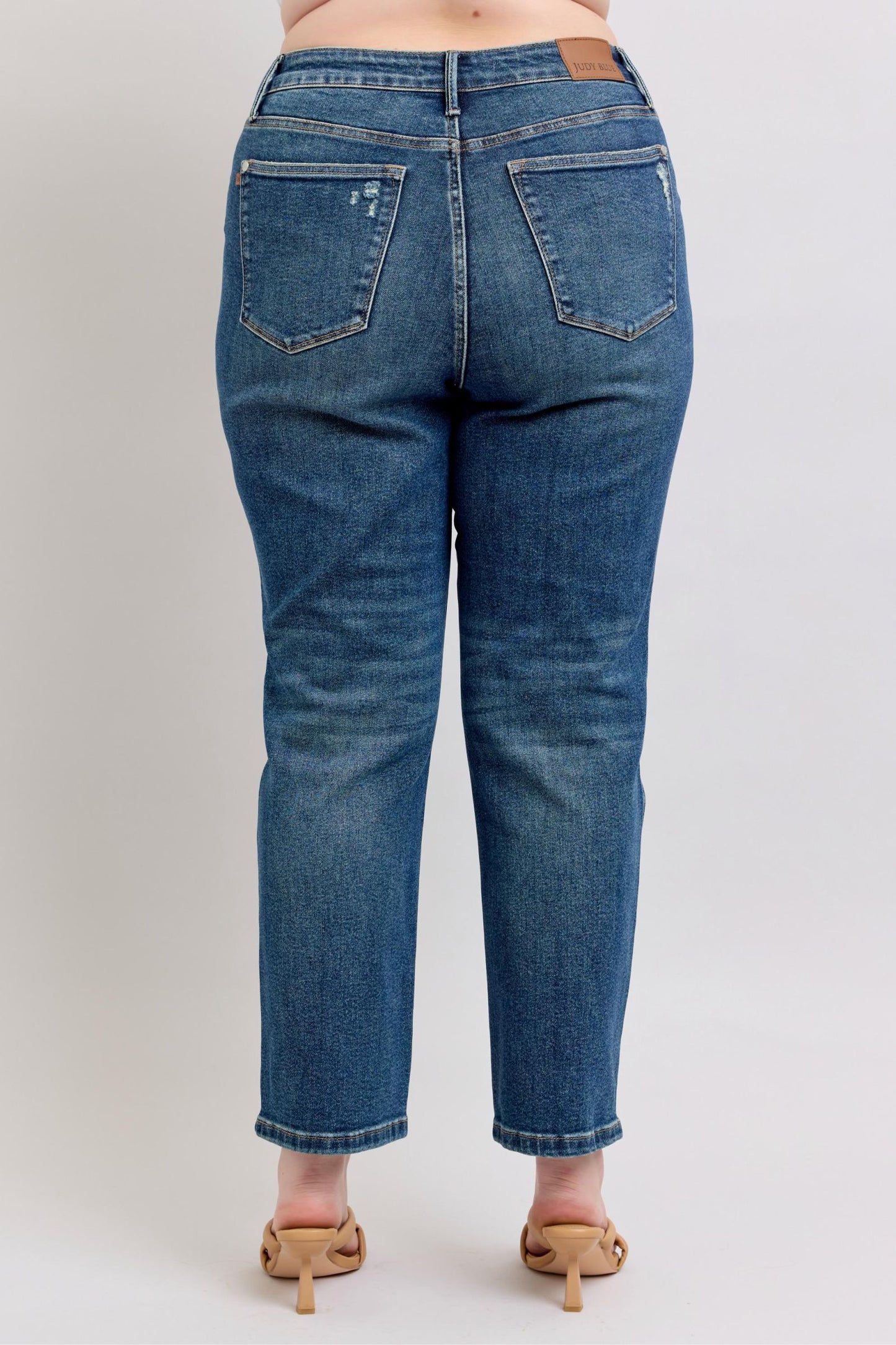 Judy Blue High Waist Rigid Magic Straight Leg Denim Jeans