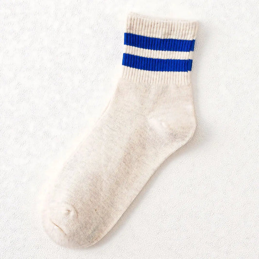 Two Stripe Mid Socks