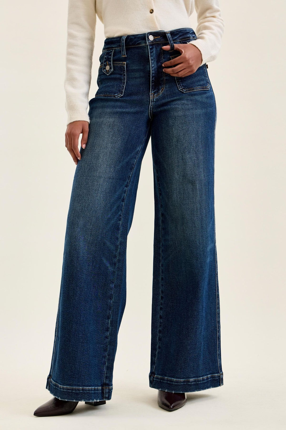 Judy Blue High Waist LUX Retro Wide