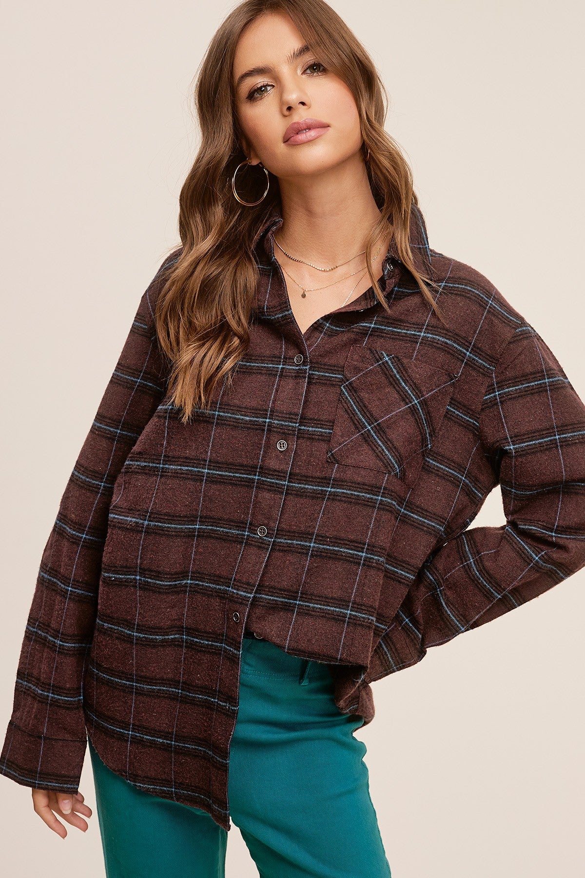 Mari Plaid Flannel