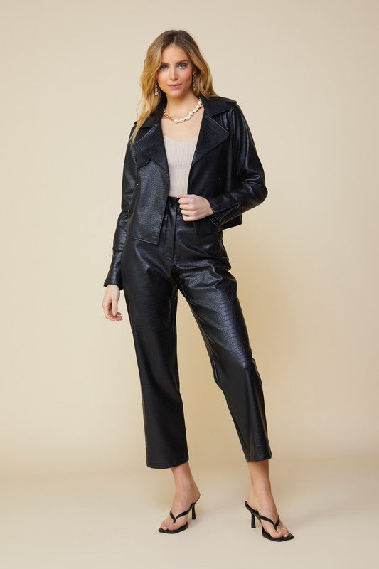 Leather Biker Jacket