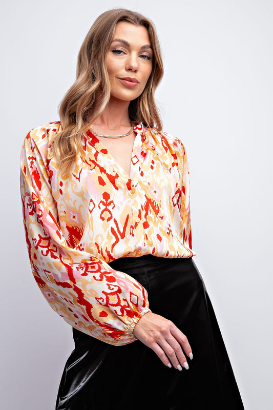 The Stevie Print Top