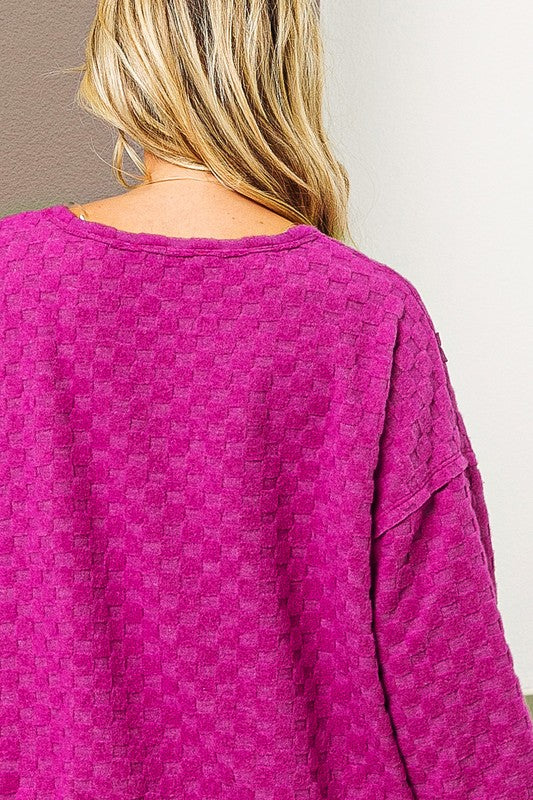 The Genesis Checkered Top
