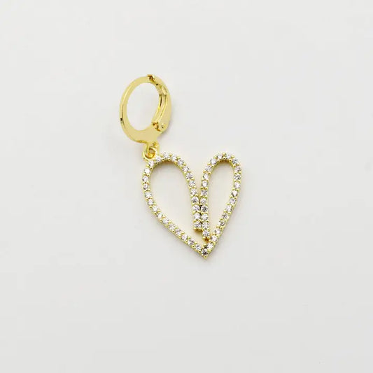 Heart Tracing Charm