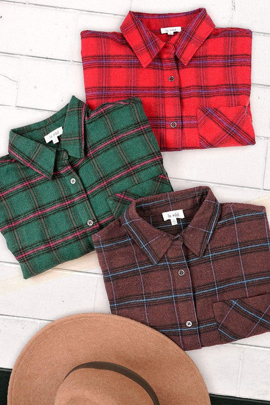 Mari Plaid Flannel