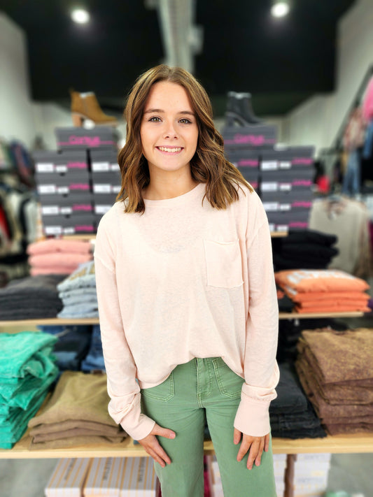 The Dusty Pink Top