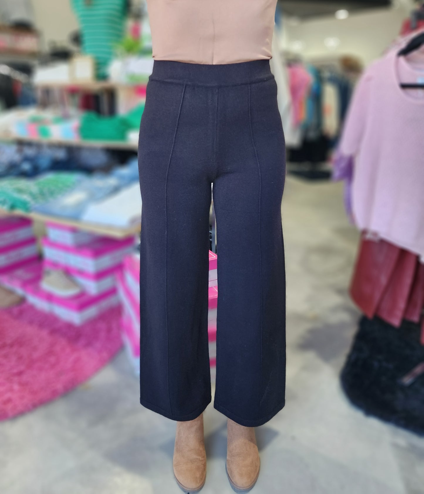 The Chala Knit Crop Pants