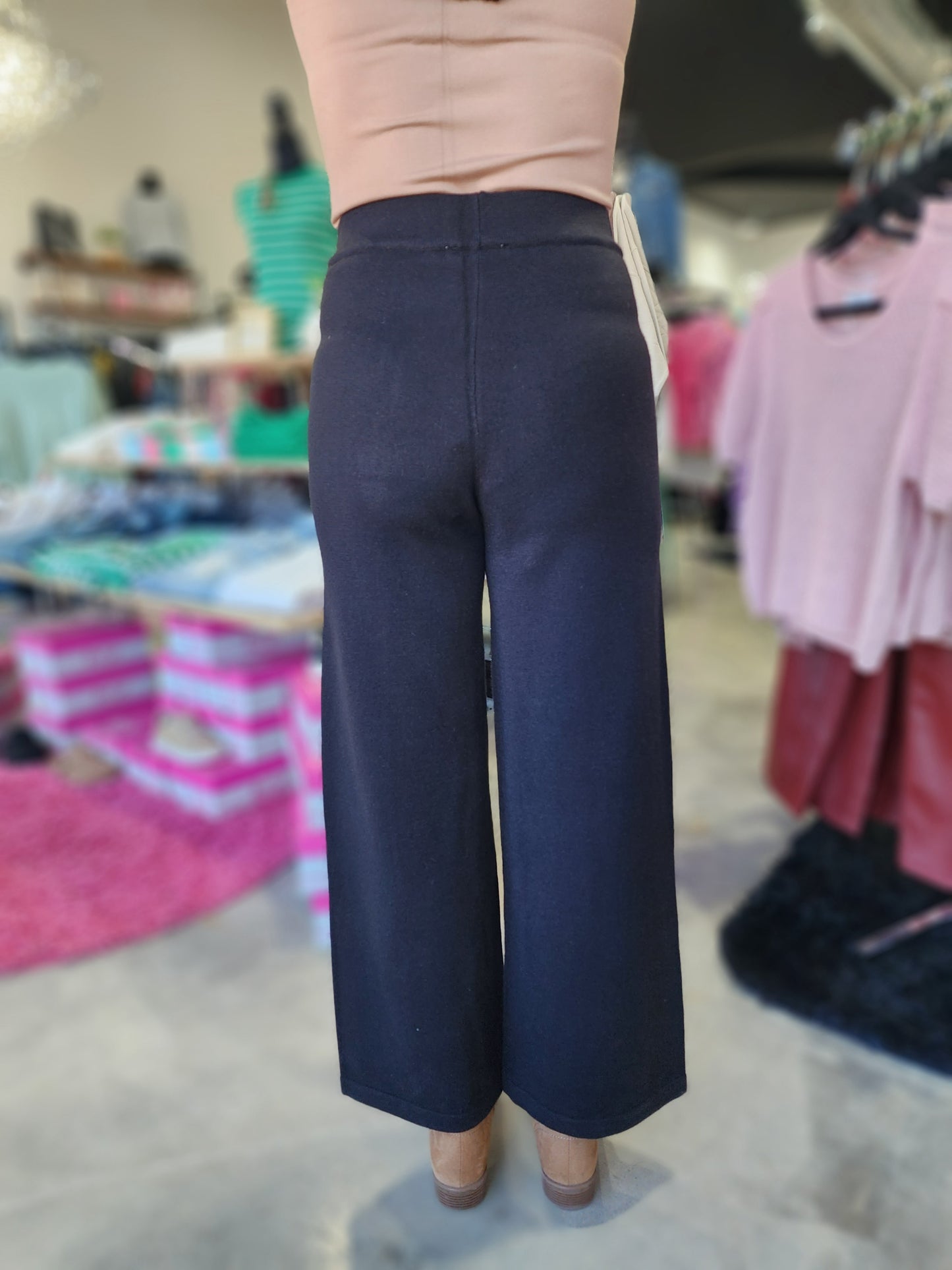 The Chala Knit Crop Pants
