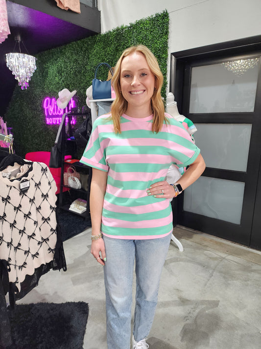 The Mint Candy Top