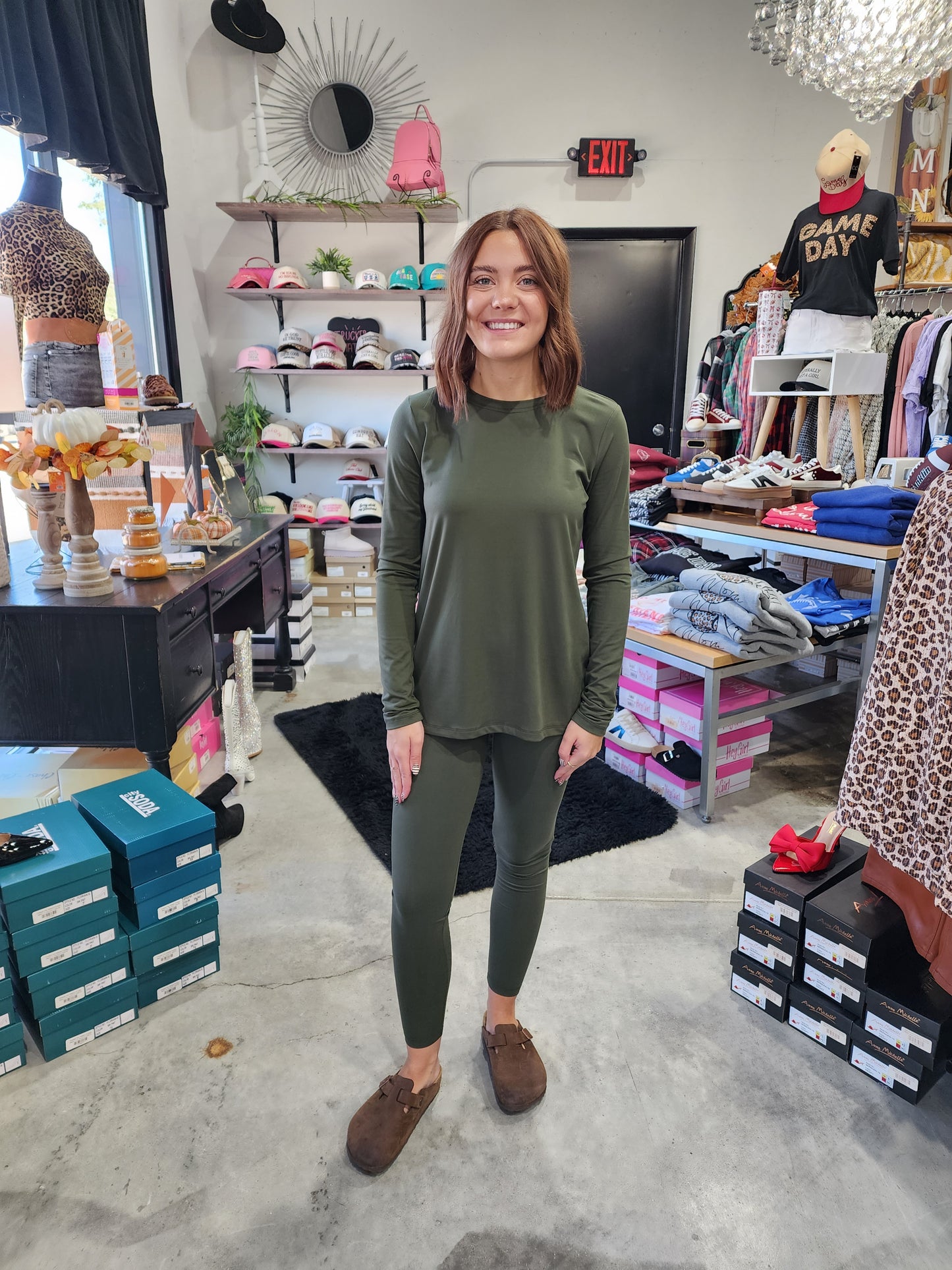 The Microfiber Leggings Set