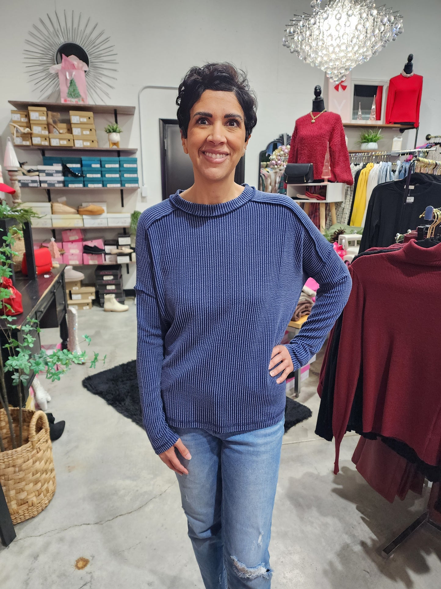 The Wisteria Long Sleeve Top