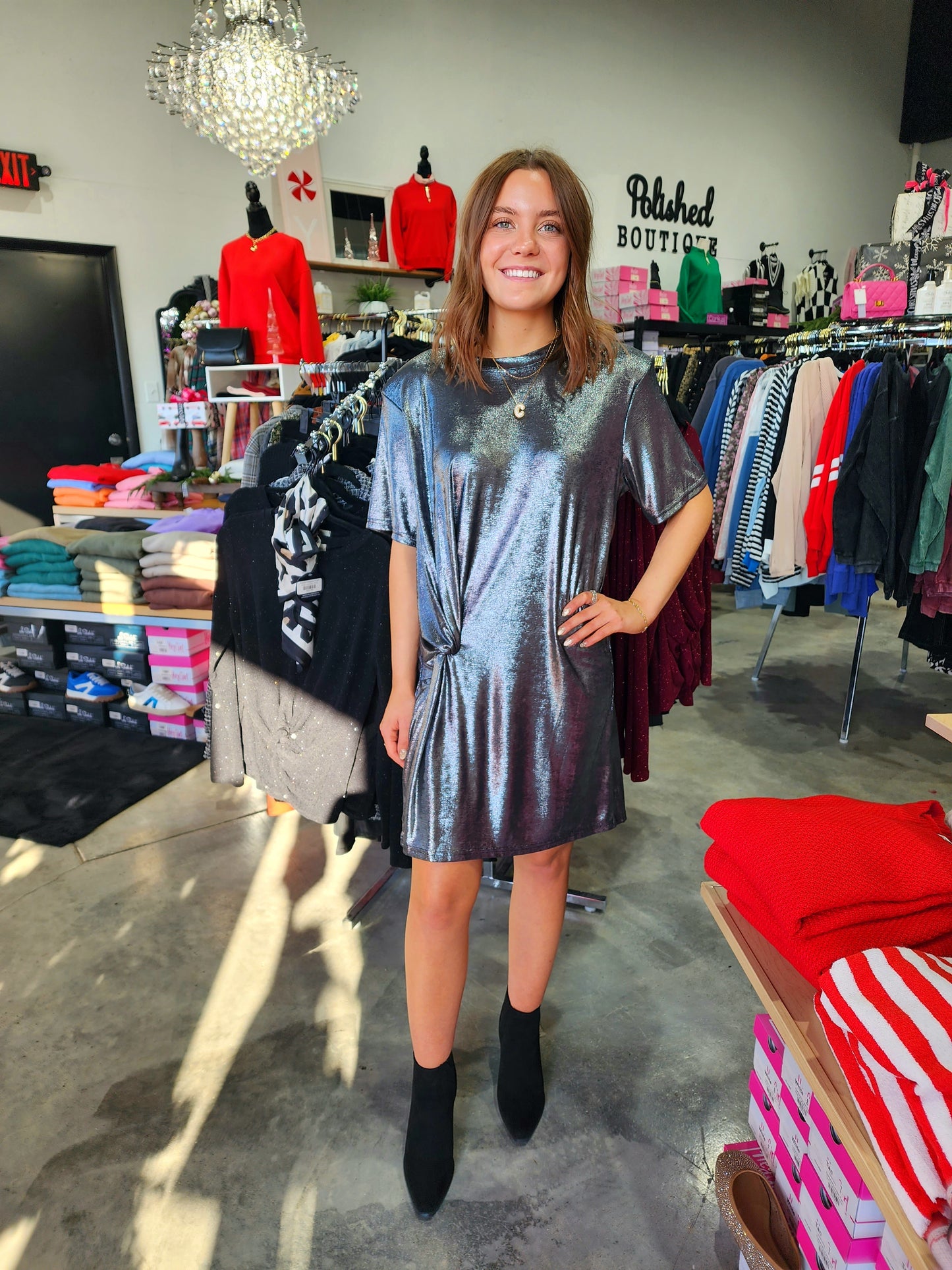 The Silver Starlight Dress