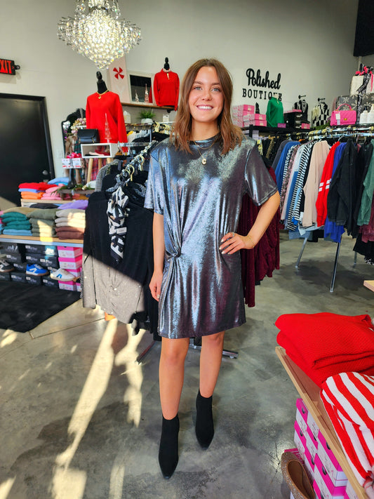 The Silver Starlight Dress