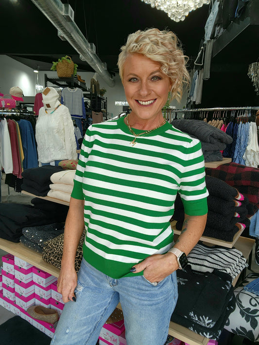 The Modern Lines Knit Top